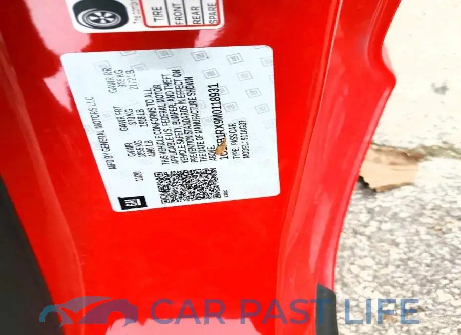 1G1FB1RX9M0118931# 12