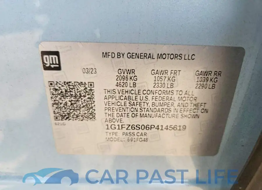 1G1FZ6S06P4145619# 13