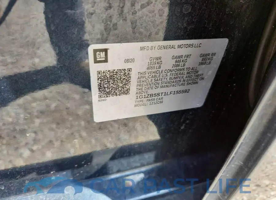 1G1ZB5ST1LF155592# 12