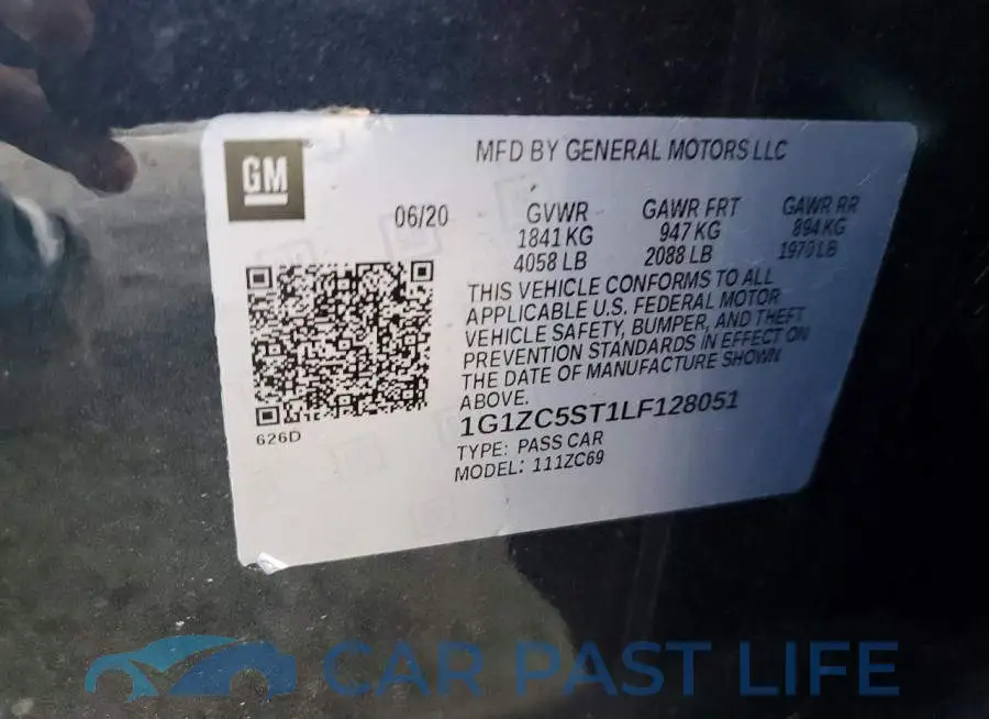 1G1ZC5ST1LF128051# 13