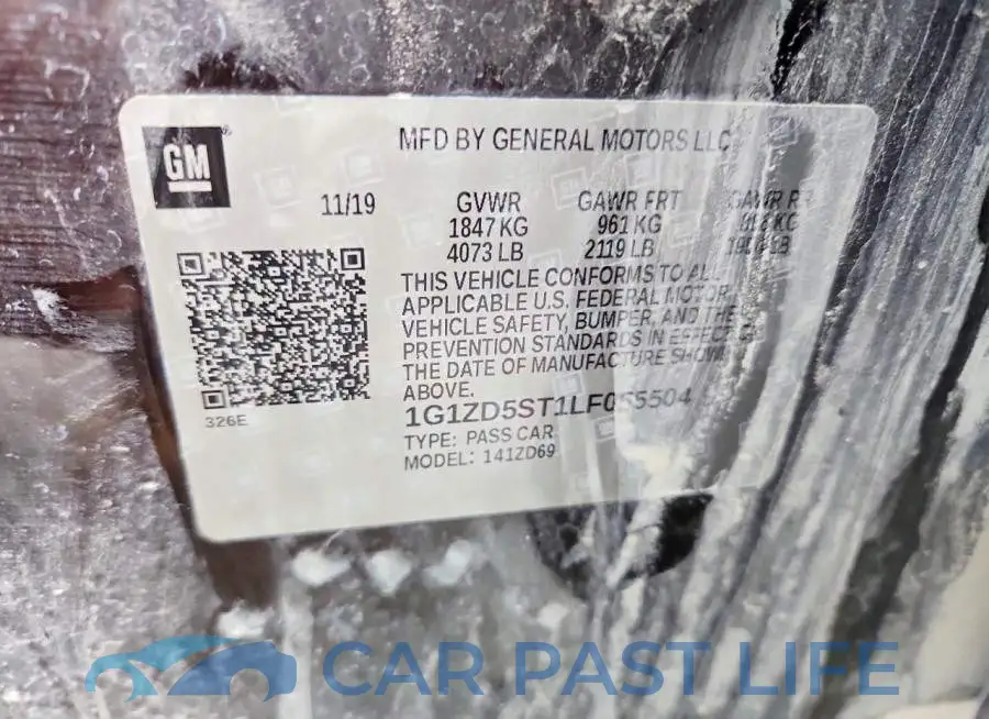 1G1ZD5ST1LF055504# 12