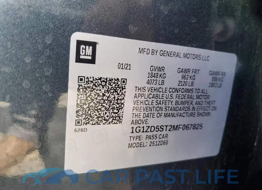 1G1ZD5ST2MF067825# 12