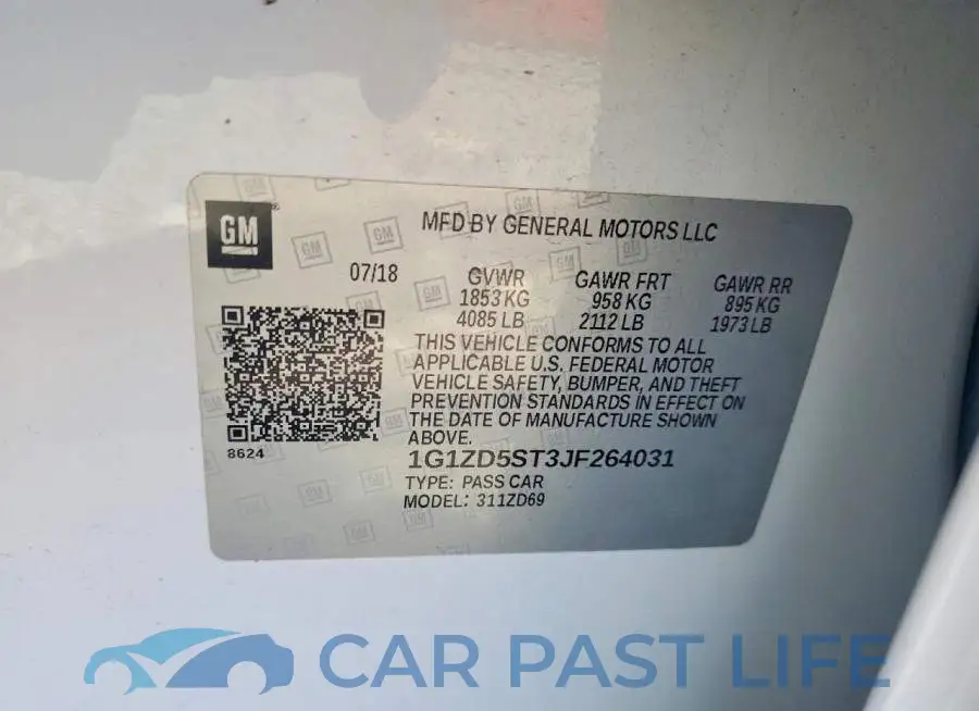 1G1ZD5ST3JF264031# 13