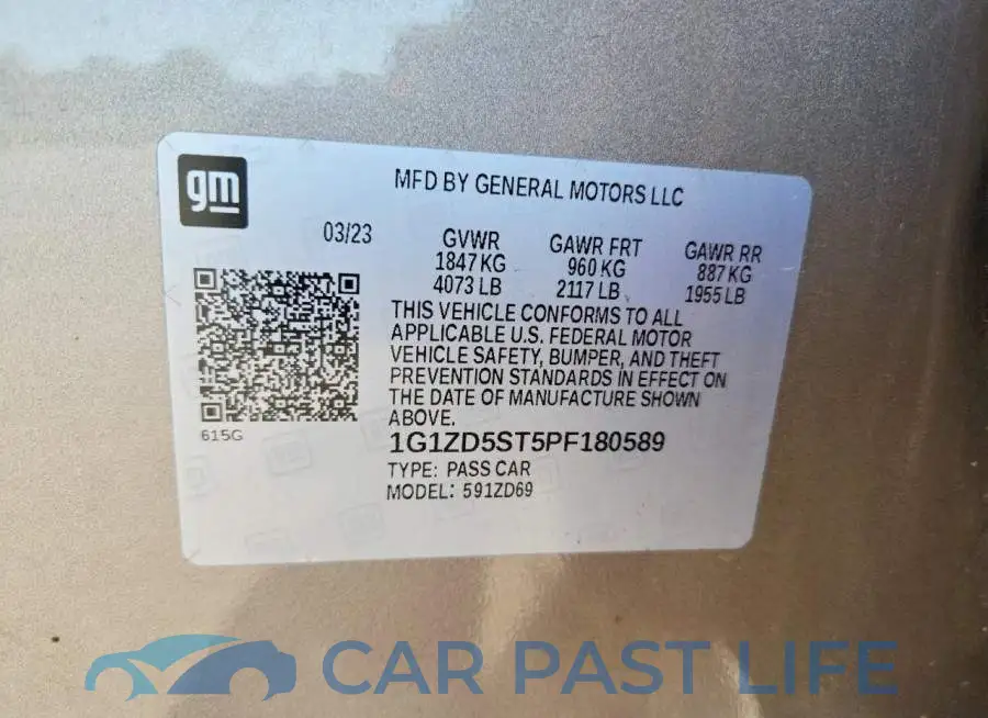 1G1ZD5ST5PF180589# 12