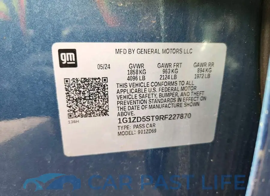 1G1ZD5ST9RF227870# 12