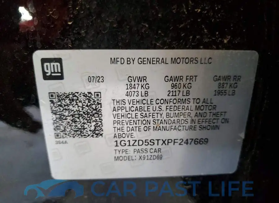 1G1ZD5STXPF247669# 12