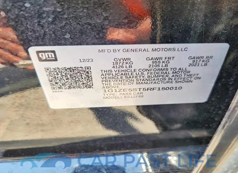 1G1ZE5ST5RF150010# 12