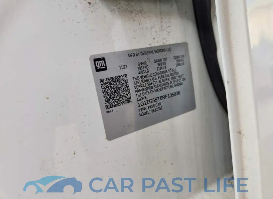 1G1ZG5ST0RF135036# 12