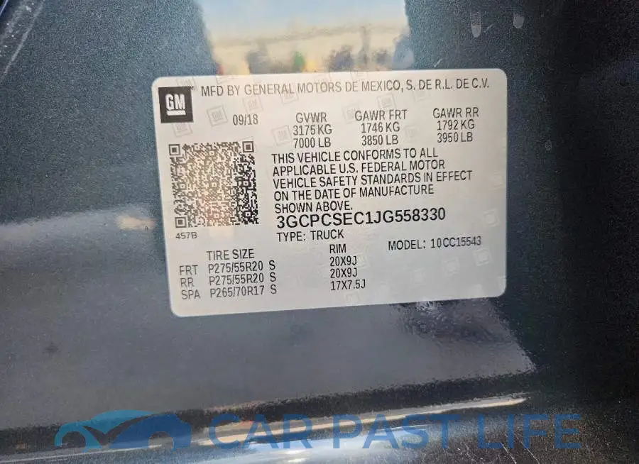 3GCPCSEC1JG558330# 13