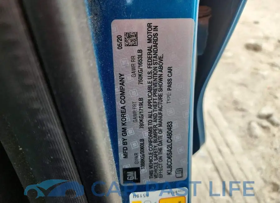 KL8CD6SA2LC480483# 12