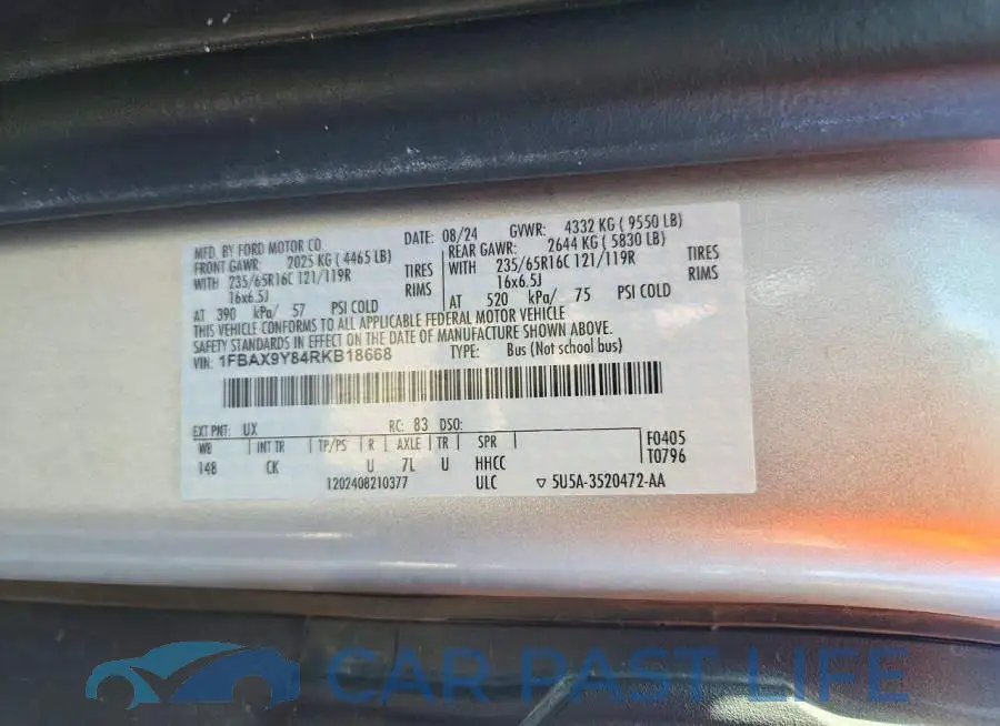 1FBAX9Y84RKB18668# 13