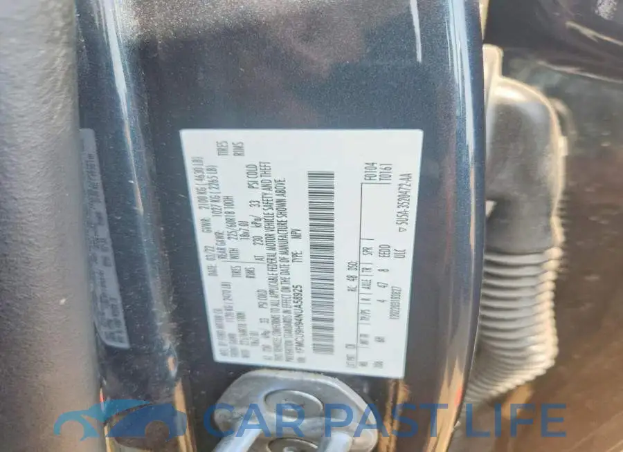 1FMCU9H94NUA58925# 12