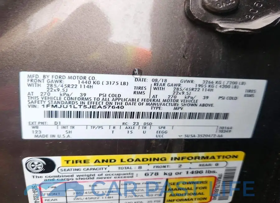 1FMJU1LT5JEA57640# 13
