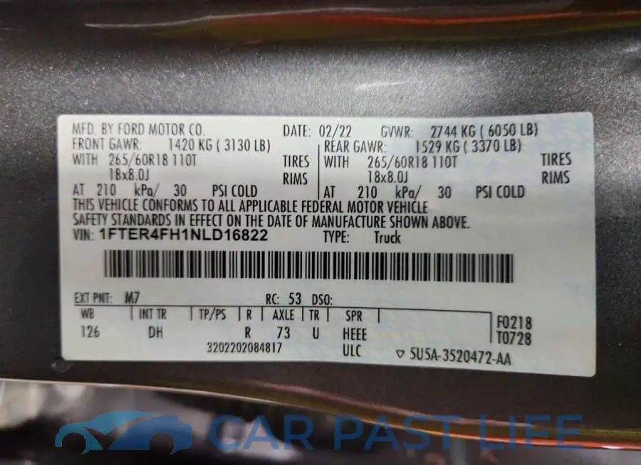 1FTER4FH1NLD16822# 13
