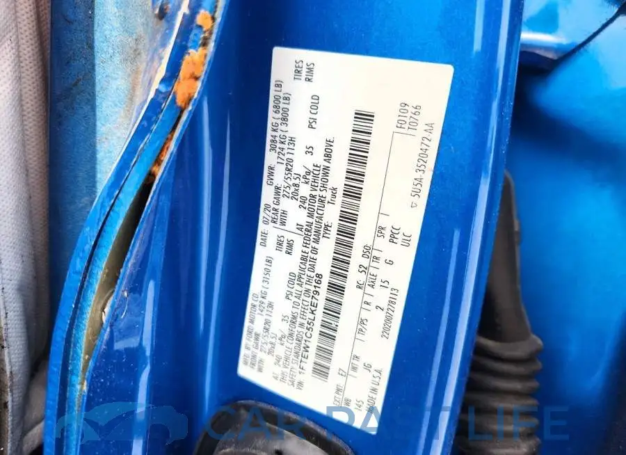 1FTEW1C55LKE79168# 12