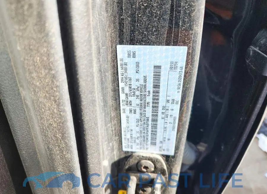 1FTEW1EP5PFA07565# 13