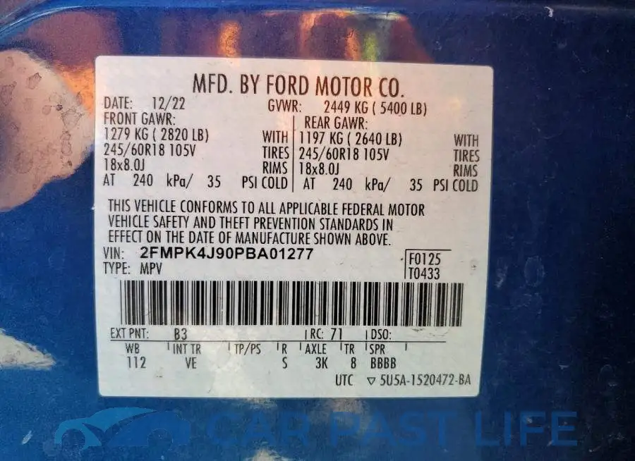 2FMPK4J90PBA01277# 14