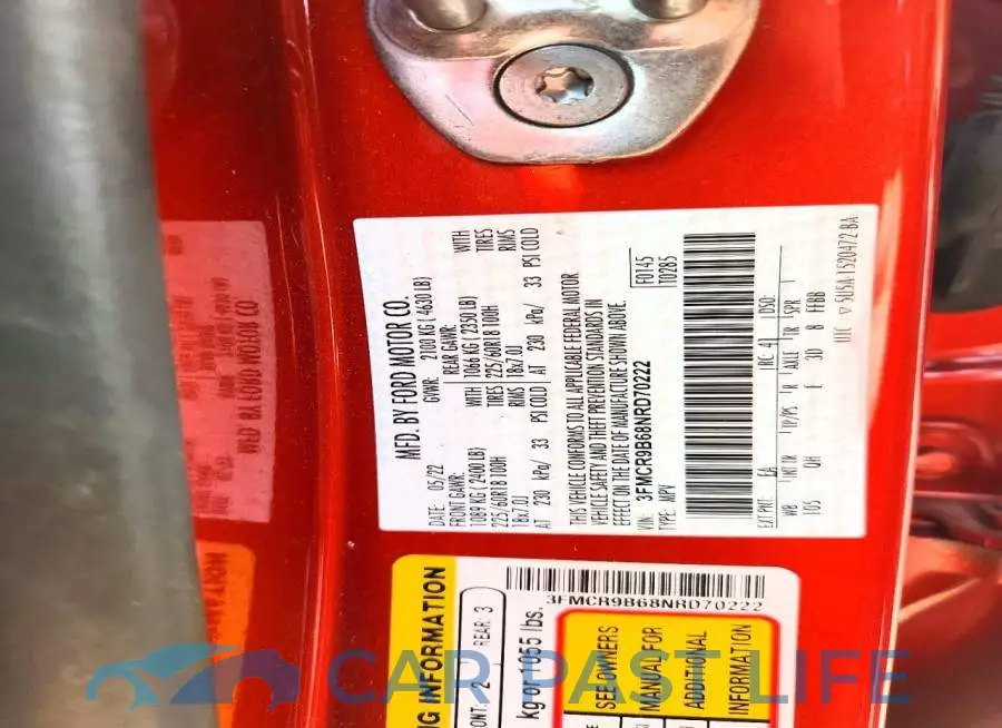 3FMCR9B68NRD70222# 12