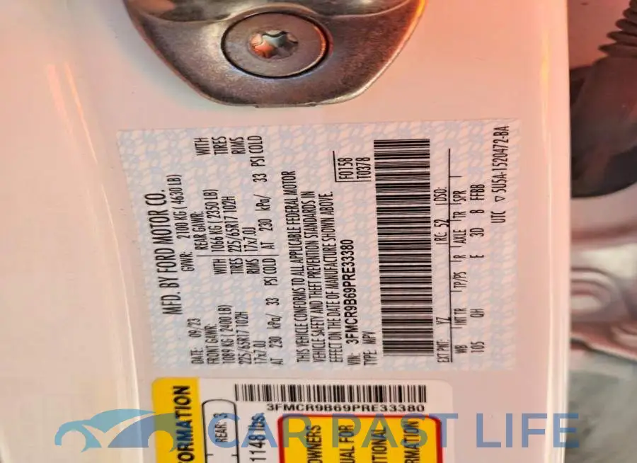3FMCR9B69PRE33380# 13