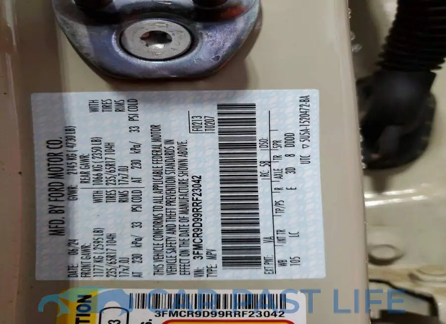 3FMCR9D99RRF23042# 12