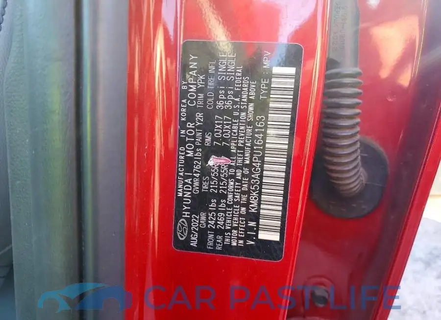 KM8K53AG4PU164163# 13