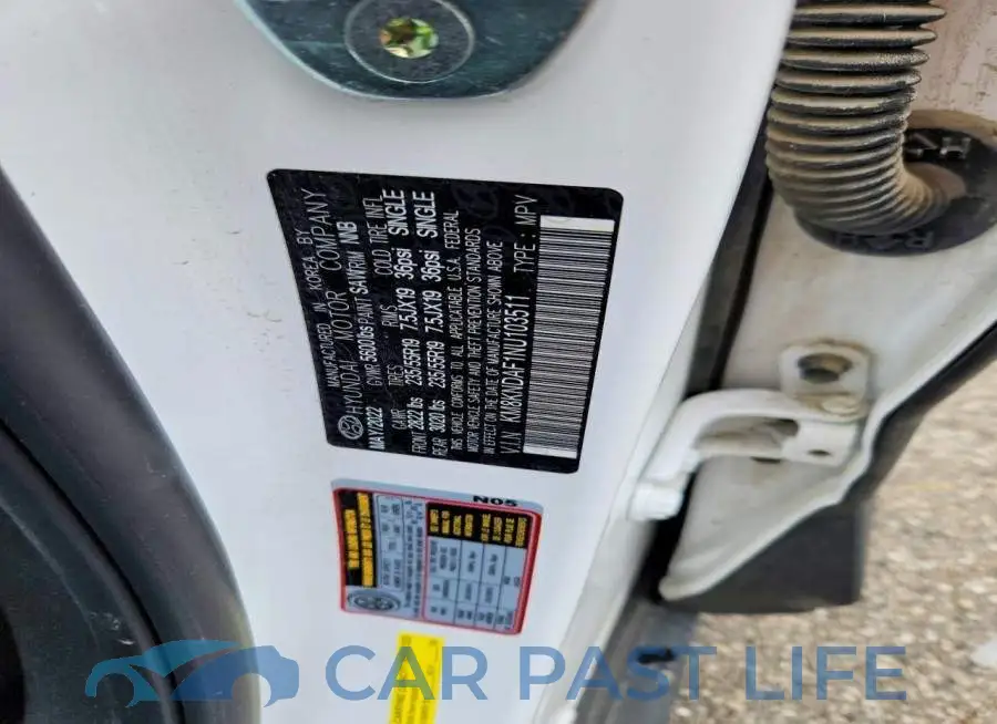 KM8KNDAF1NU103511# 13