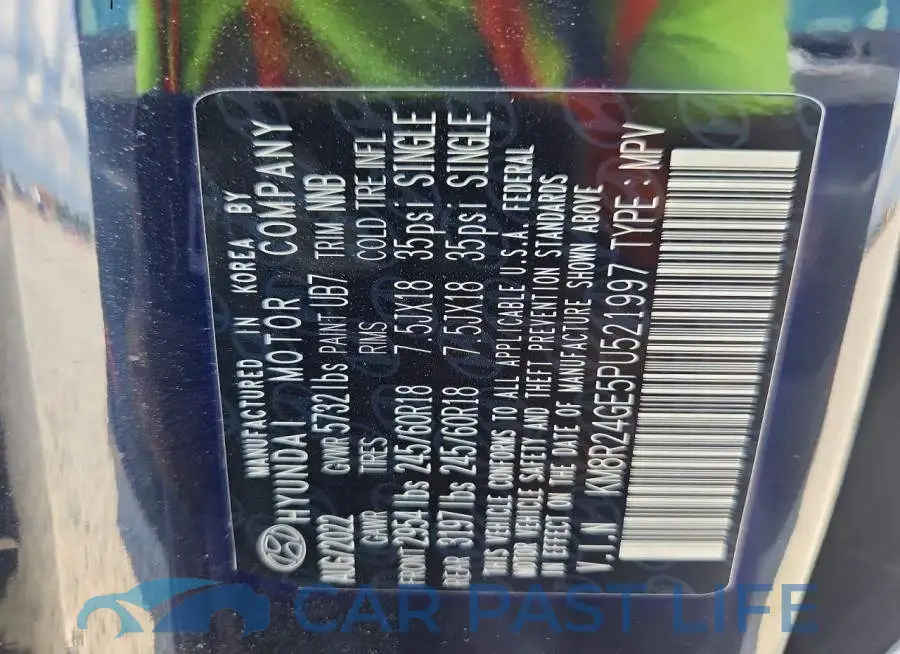 KM8R24GE5PU521997# 14