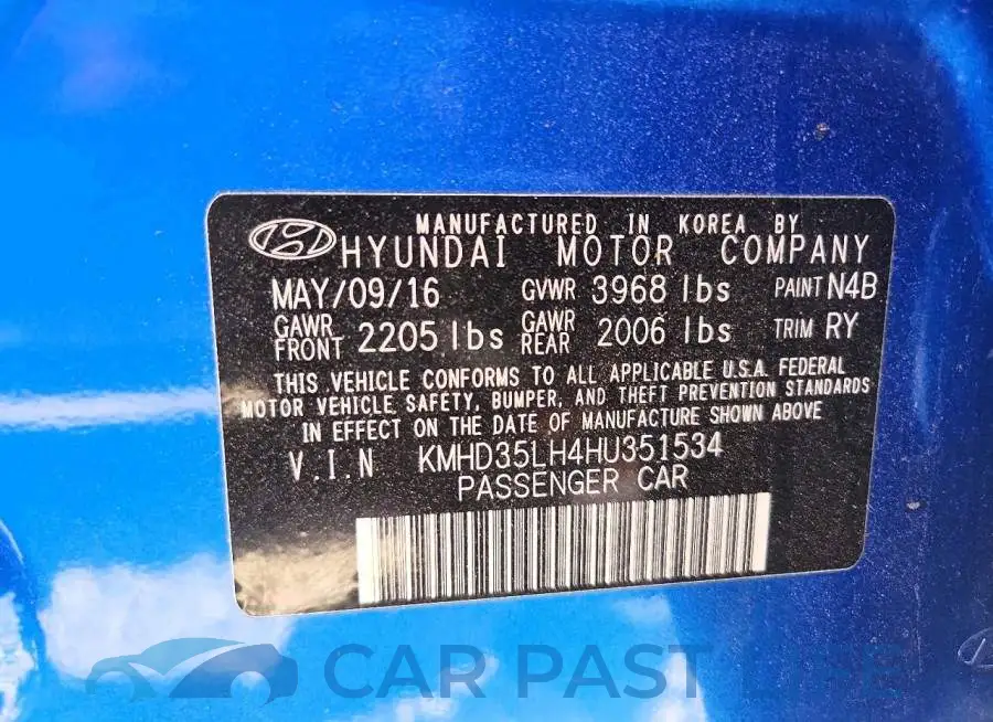 KMHD35LH4HU351534# 12