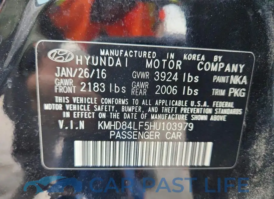 KMHD84LF5HU103979# 12