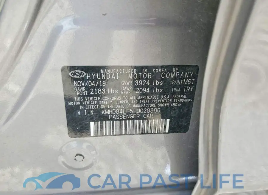 KMHD84LF5LU028886# 13