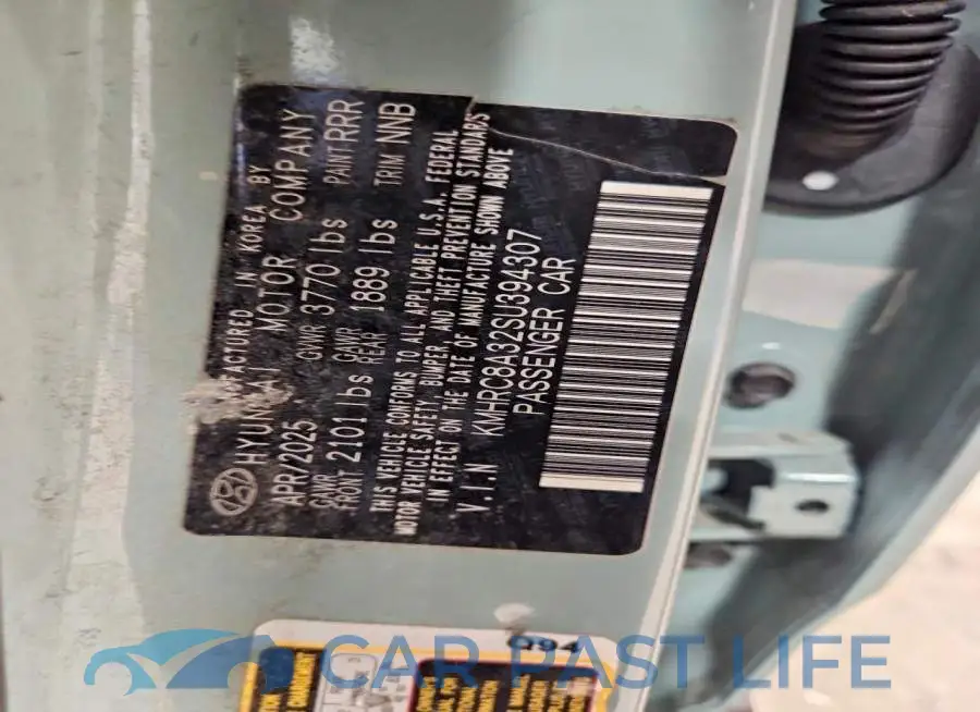 KMHRC8A32SU394307# 13