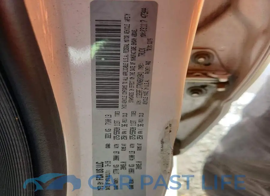 1C6SRFJT7KN801841# 12