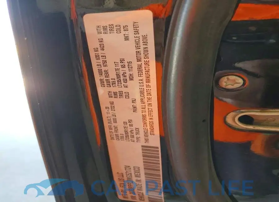 3C63RRRL8MG521724# 13