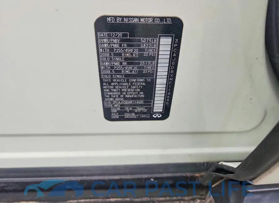 3PCAJ5DBXMF114685# 13