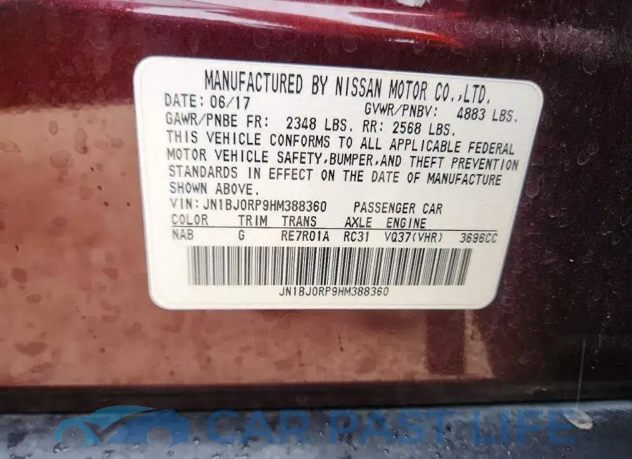 JN1BJ0RP9HM388360# 12