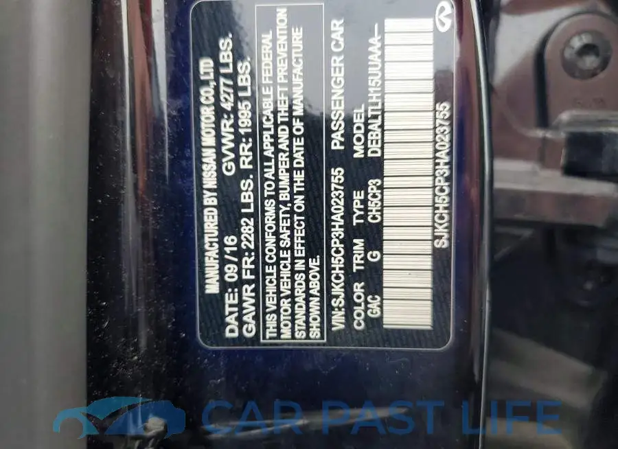 SJKCH5CP3HA023755# 12