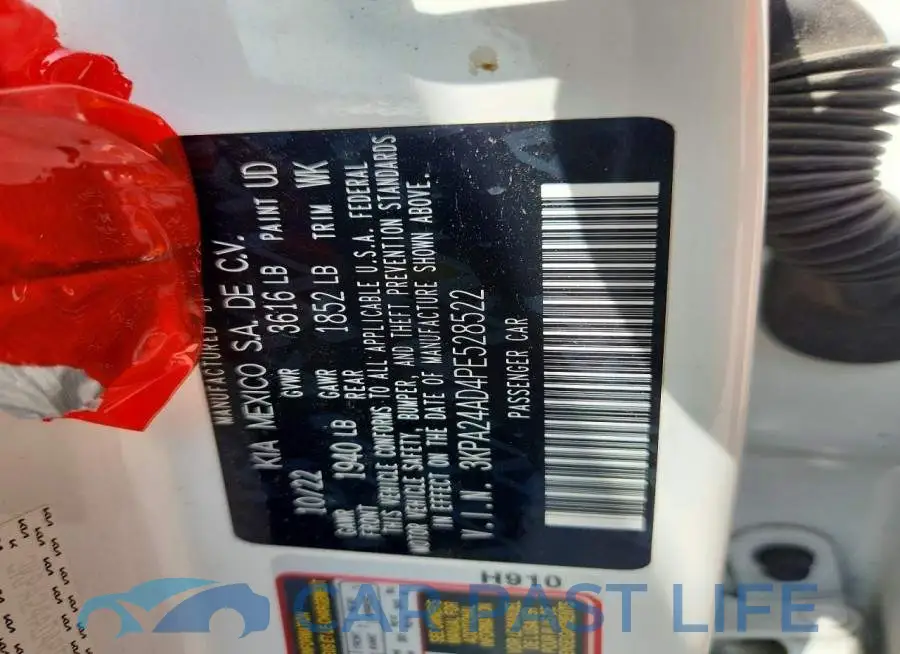 3KPA24AD4PE528522# 12