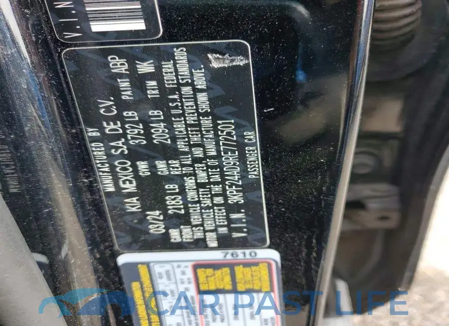3KPF24AD9RE772501# 13