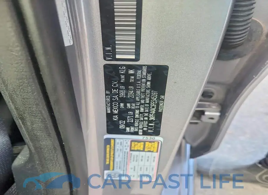 3KPF44AC3PE545397# 12
