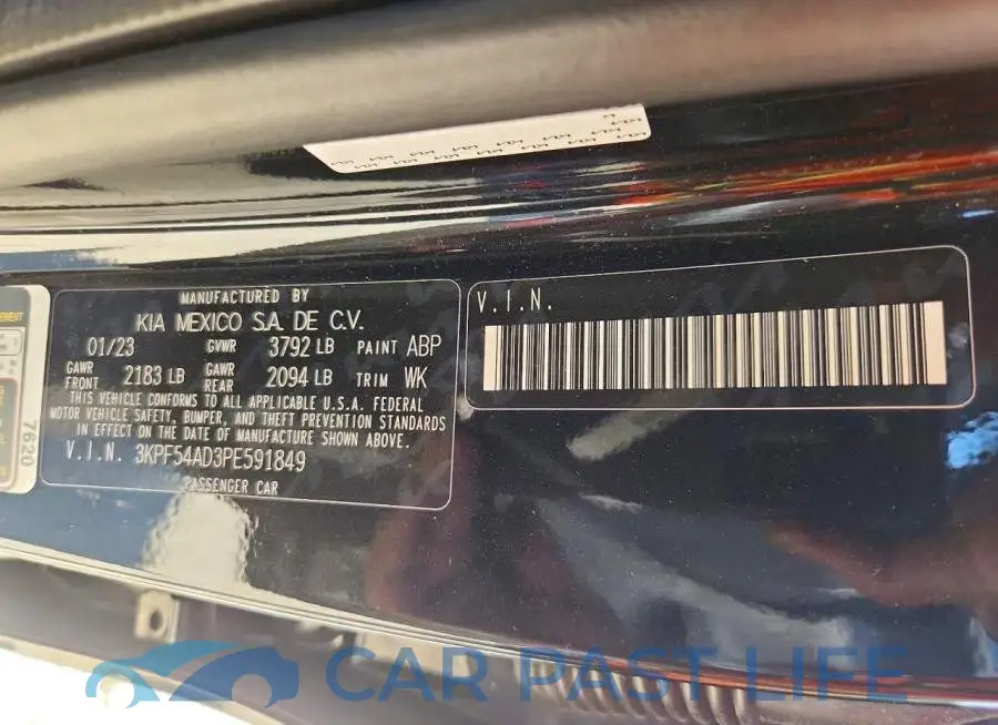 3KPF54AD3PE591849# 12