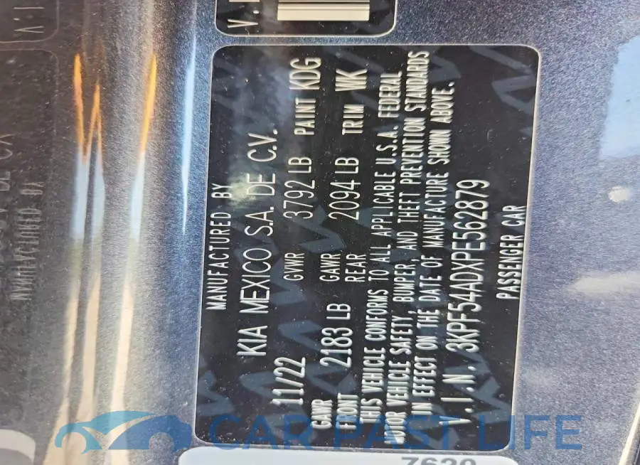 3KPF54ADXPE562879# 12