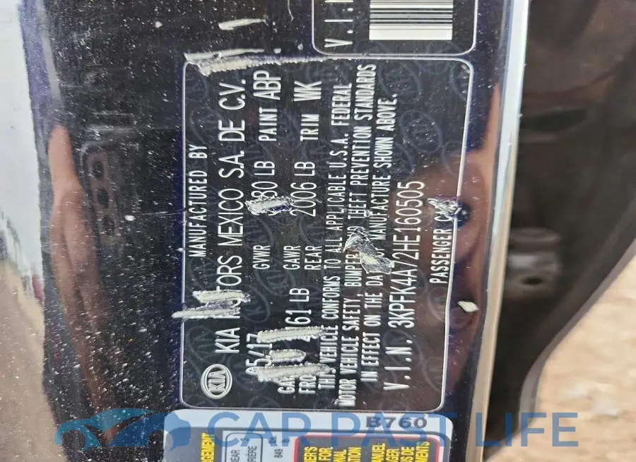 3KPFK4A72HE160505# 12