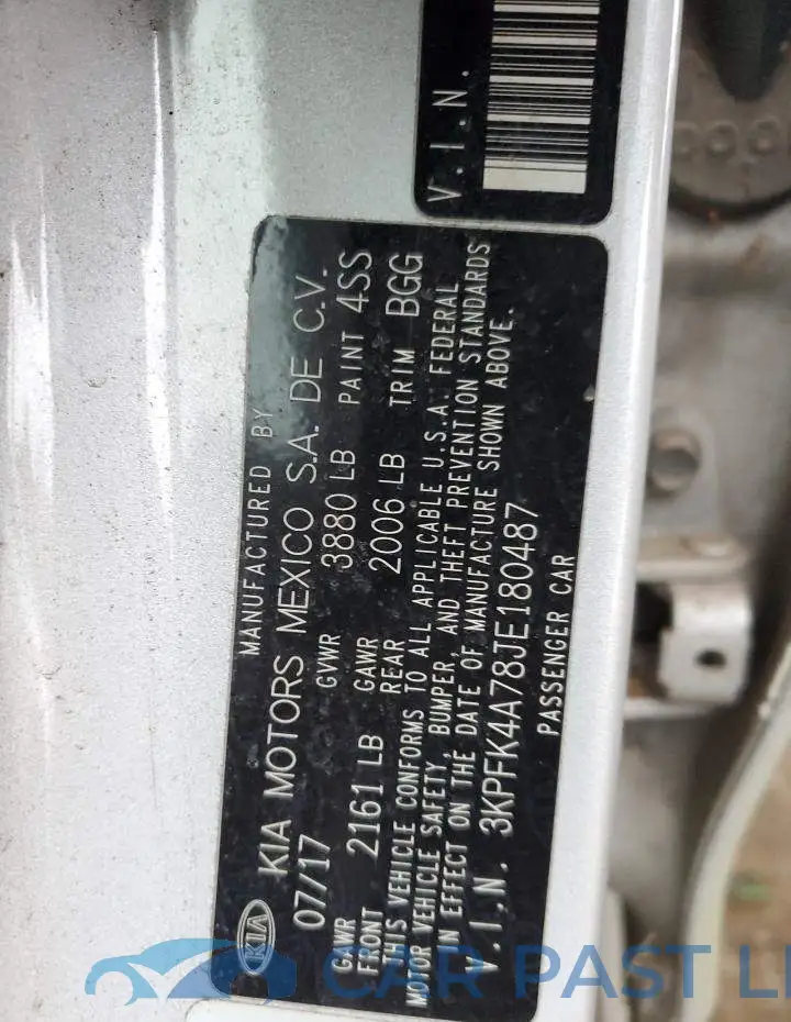 3KPFK4A78JE180487# 12