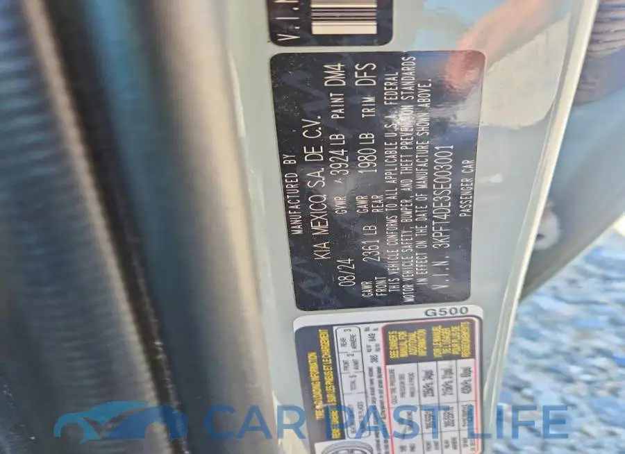3KPFT4DE3SE003001# 13