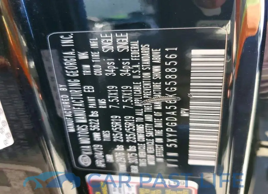 5XYPGDA56KG588561# 13