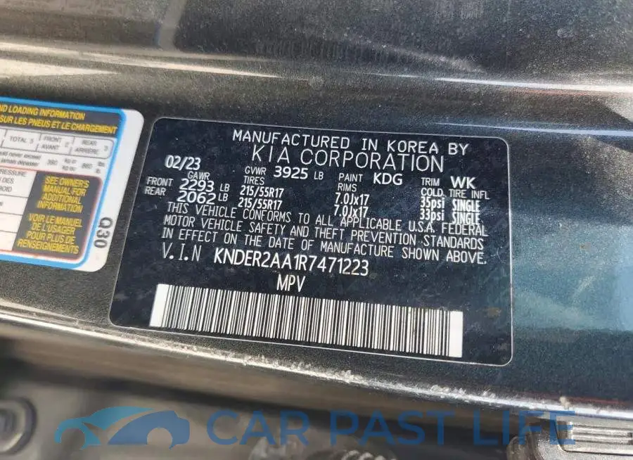 KNDER2AA1R7471223# 13