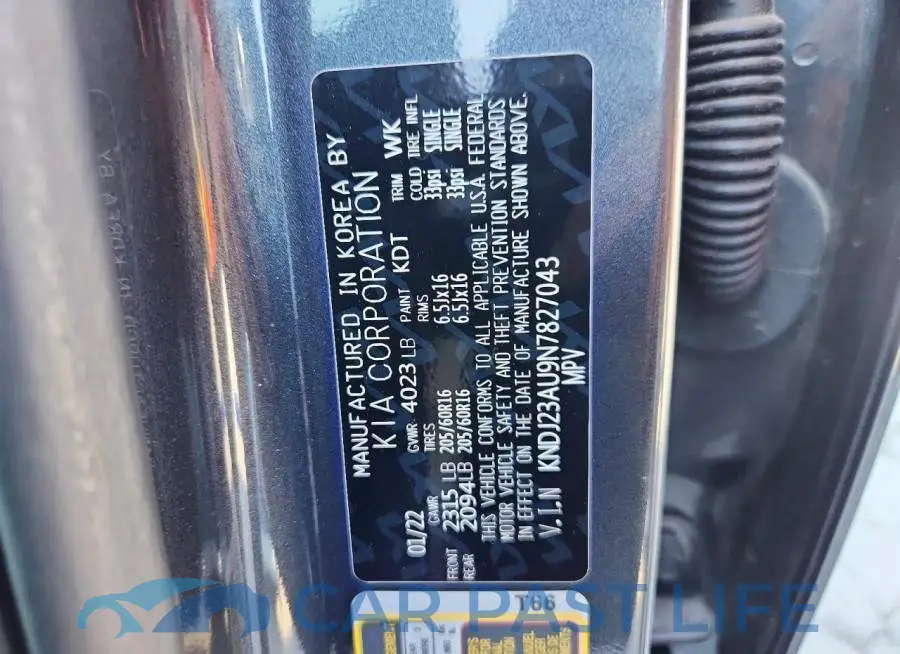 KNDJ23AU9N7827043# 13