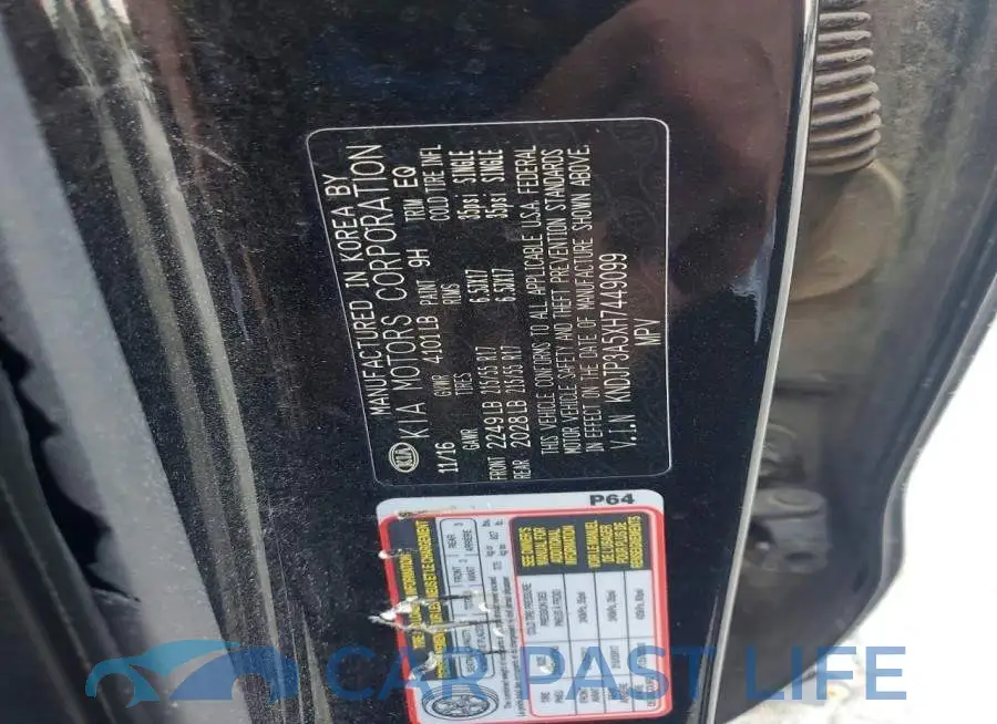 KNDJP3A5XH7449099# 12