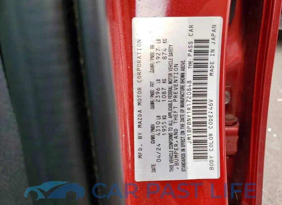JM1BPBNY1R1720848# 12