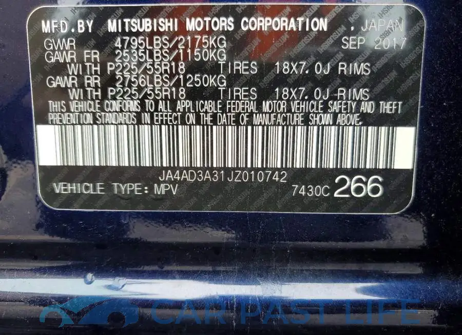 JA4AD3A31JZ010742# 13